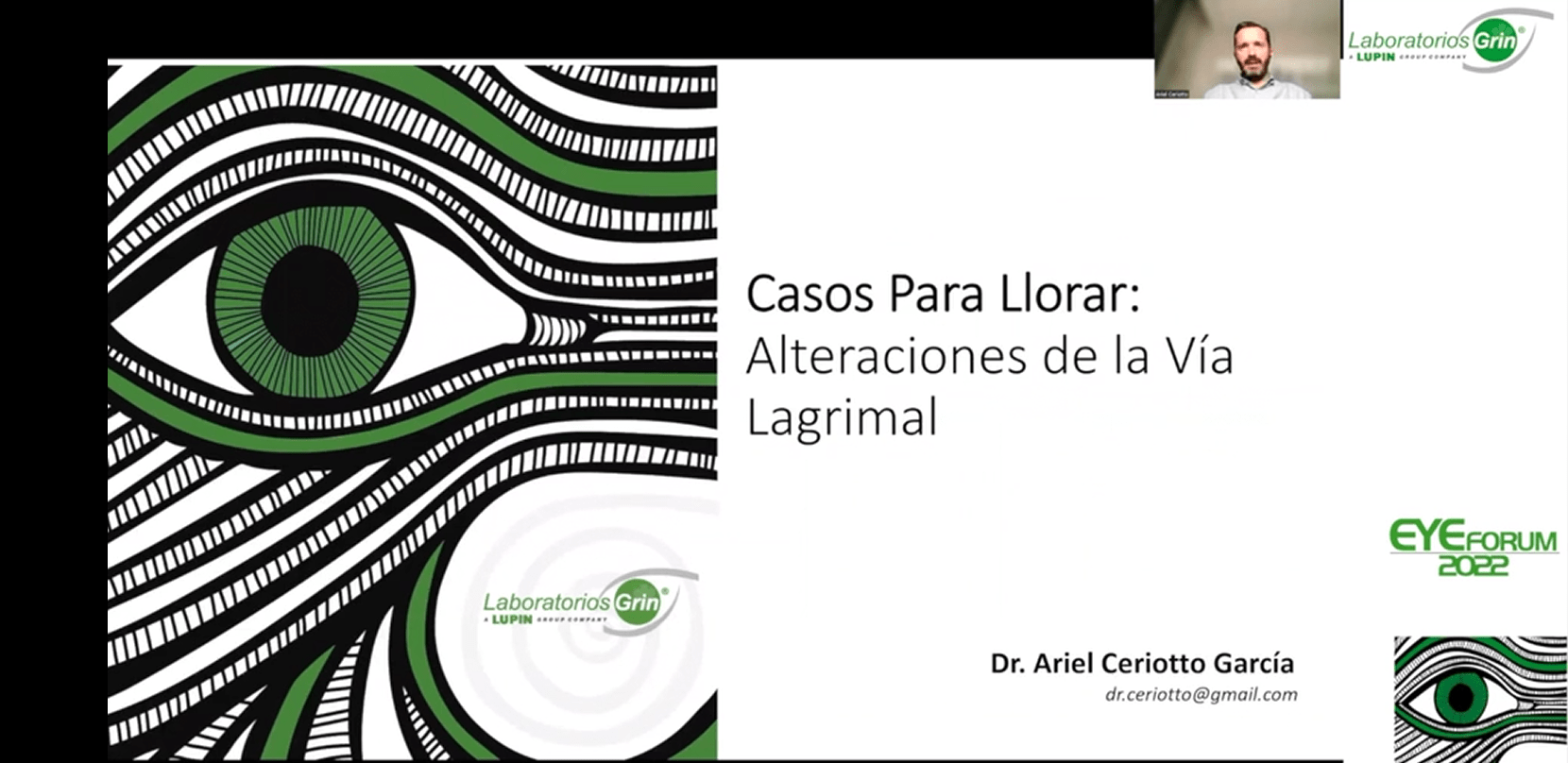 Casos para llorar: alteraciones de la vía lagrimal